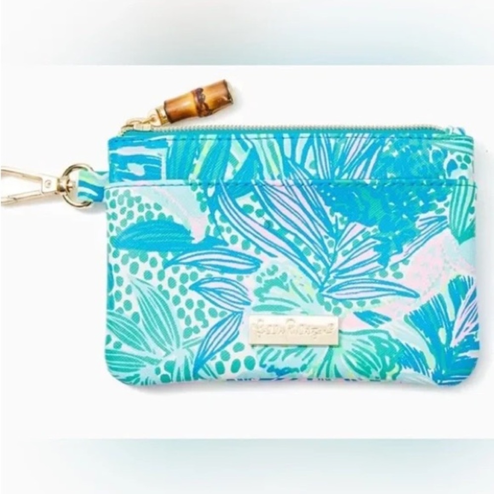 NWOT Lilly Pulitzer Holiday in the Sun Zip Pouch Wallet